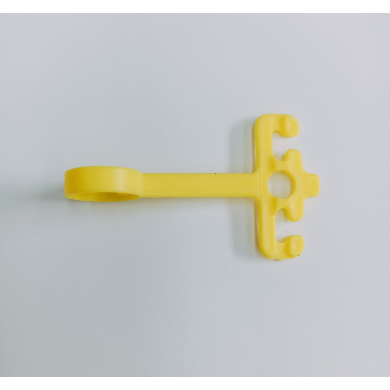 CORTI - Soporte amarillo cuerda del tubo