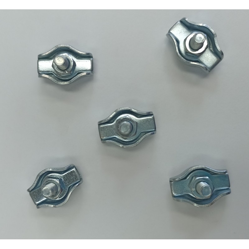 Sujetacable plano 2 mm