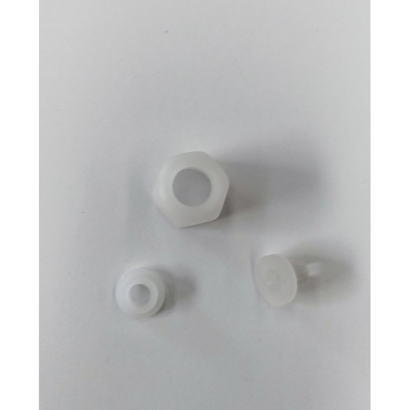 Aro +Cierre + Brida para Válvula 3/8 4x6 PVDF