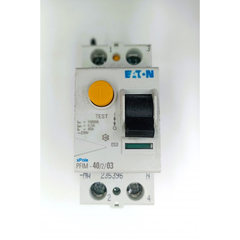 Interruptor Diferencial PFIM 40/2/03 EATON