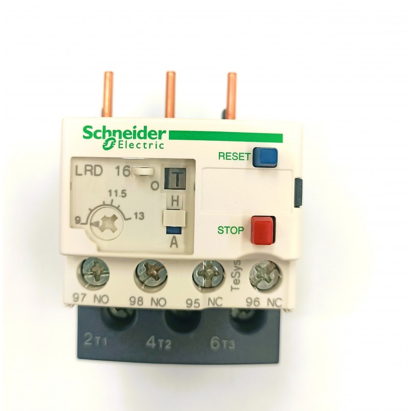Relé de Sobrecarga Térmico SCHNEIDER LRD16 Relé de Sobrecarga Térmico SCHNEIDER LRD3