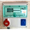 Base de Enchufe Empotrable Schuko Azul IP54 SCHNEIDER PKS61B