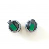 Interruptor Selector 3 Pos.Encl.VERDE M22-WRLK3-G
