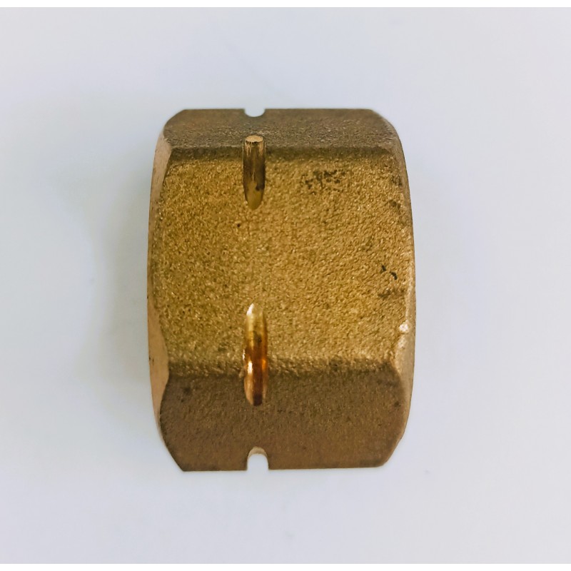 Tuerca precintable Latón 3/4"
