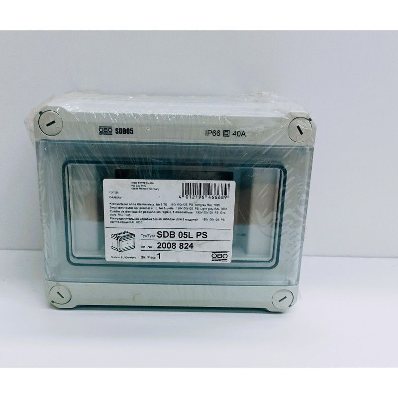 Caja Aislada OBO  IP66 40A  (2008 824)