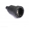 Toma de Corriente en Goma 2P+TTL 16A 250V FAMATEL